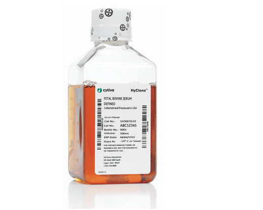 HyClone Defined Fetal Bovine Serum (FBS), US Origin 货号sh30070.03