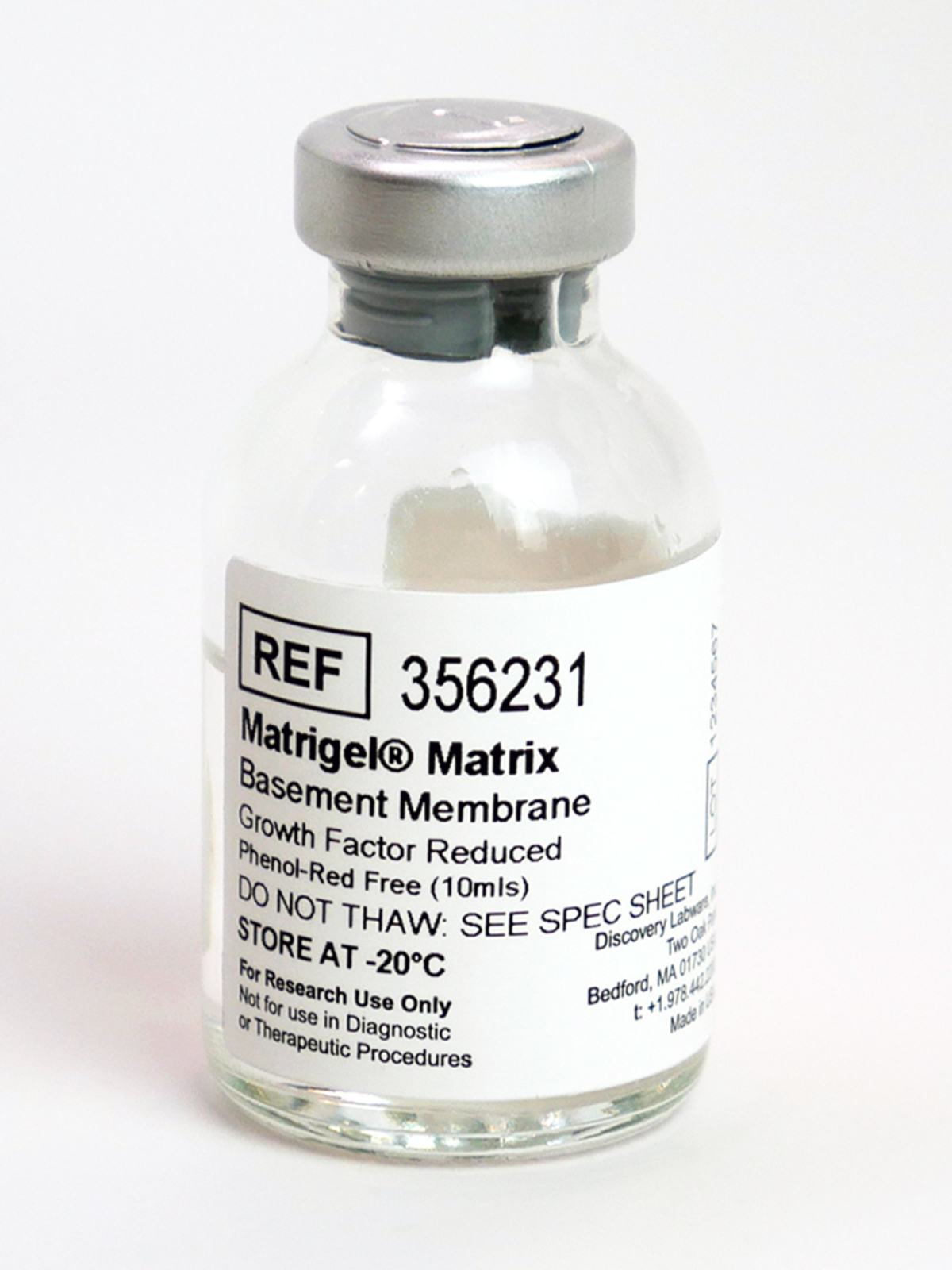 Corning® Matrigel® Growth Factor Reduced (GFR) Basement Membrane Matrix, Phenol Red-free, LDEV-free,