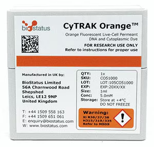 Biostatus CyTRAK Orange™ | 橙色核+胞质双标记染料