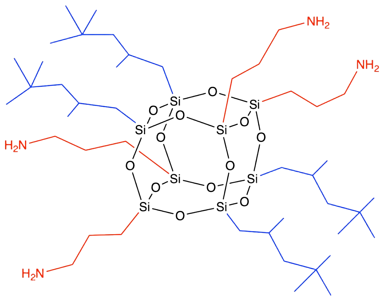 Aminopropyl i-Octyl POSS Cage Mixture