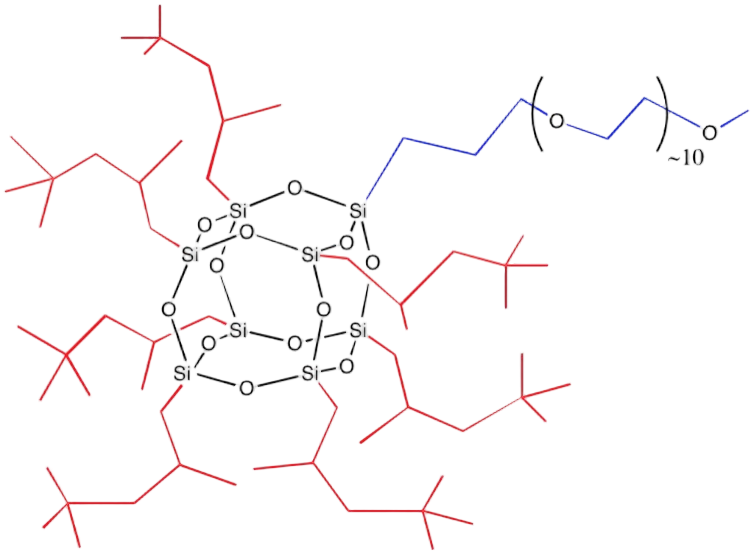 Methoxy i-Octyl PEG POSS