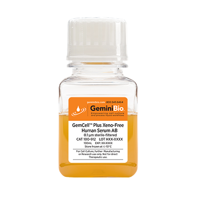 GemCell™ Plus Human Serum AB Xeno-Free  