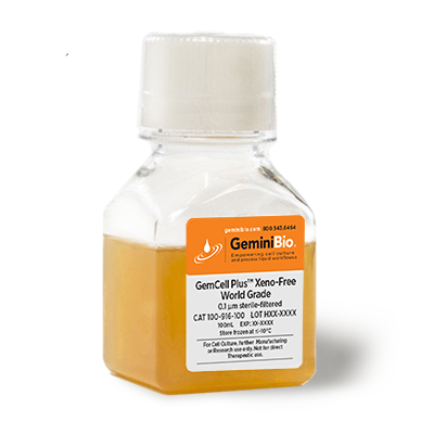GemCell™ Plus Xeno-Free, World Grade 